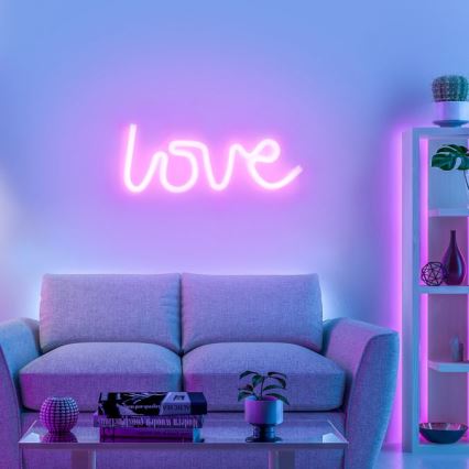 JUST LIGHT. 85021-87 - Decoração de parede LED com néons NEON LED/6,5W/5V Love