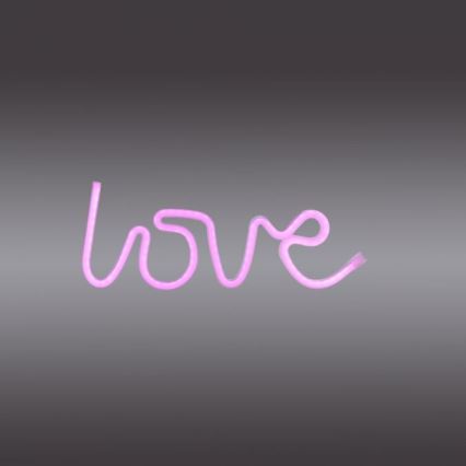 JUST LIGHT. 85021-87 - Decoração de parede LED com néons NEON LED/6,5W/5V Love