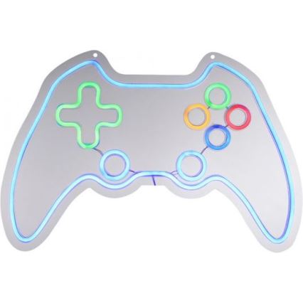 JUST LIGHT. 85022-70 - Decoração de parede LED com néons NEON 1xLED/6,5W/5V gamer