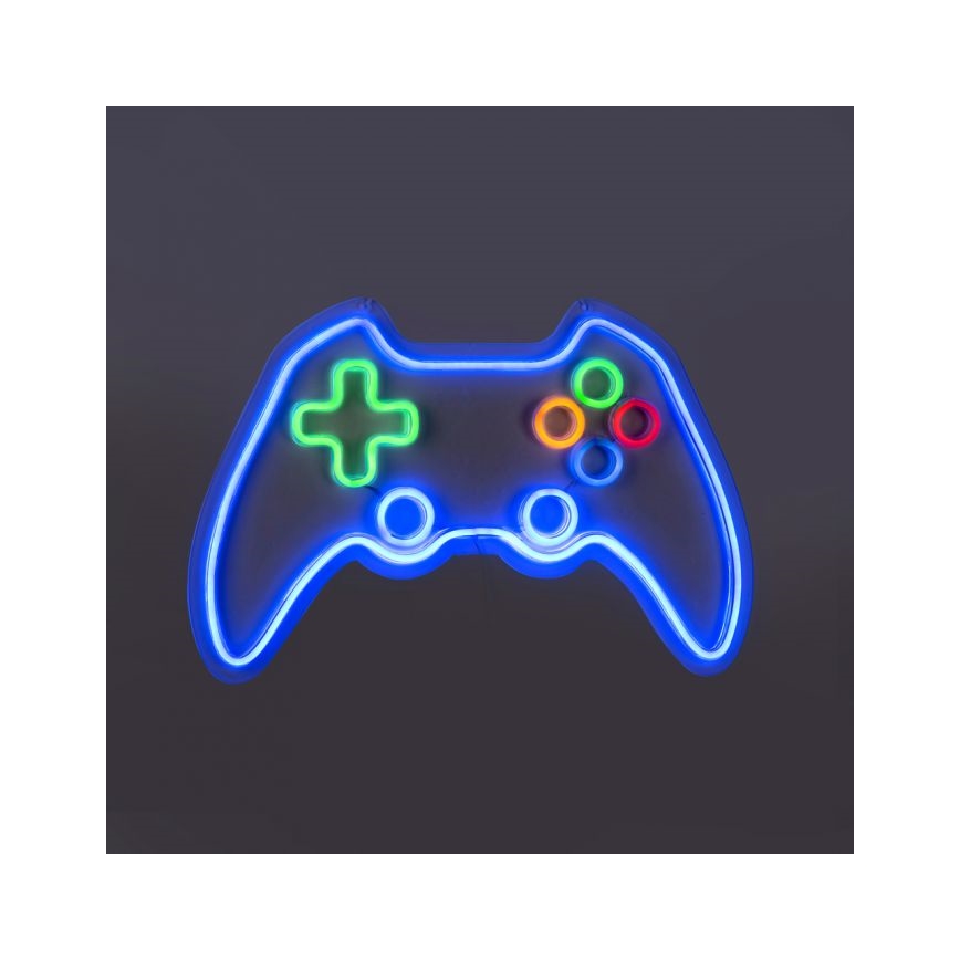 JUST LIGHT. 85022-70 - Decoração de parede LED com néons NEON 1xLED/6,5W/5V gamer