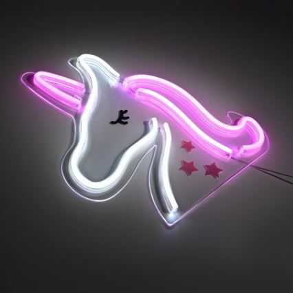 JUST LIGHT. 85025-70 - Decoração de parede LED com néons NEON LED/6,5W/5V unicórnio