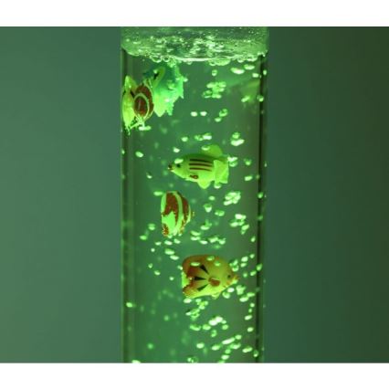 JUST LIGHT. 85106-55 - Candeeiro de pé decorativo LED RGB AVA 12xLED/0,06W/230V