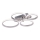 JUST LIGHT. L16271-55 - Iluminação de teto LED RGBW com regulação JOHANNA LOLASMART LED/24W/230V 2700-5000K + comando