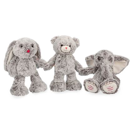 Kaloo - Brinquedo de peluche com melodia ROUGE elefante