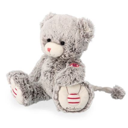 Kaloo - Brinquedo de peluche com melodia ROUGE urso