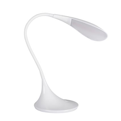 Candeeiro de mesa flexível regulável LED FRANCO LED/6,8W/230V branco