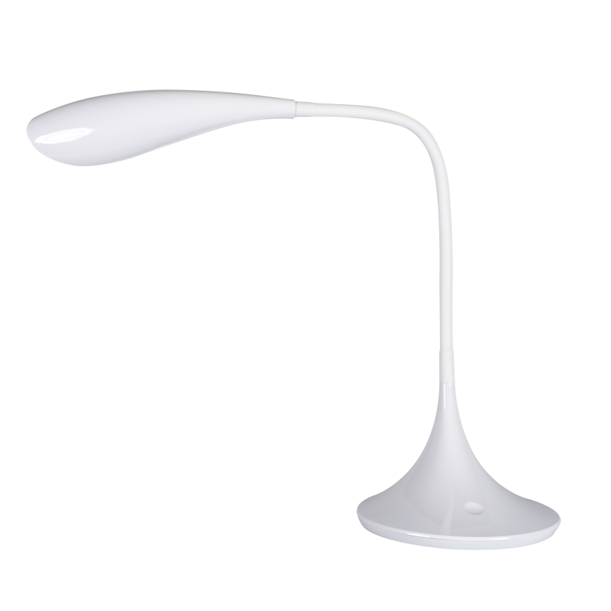 Candeeiro de mesa flexível regulável LED FRANCO LED/6,8W/230V branco