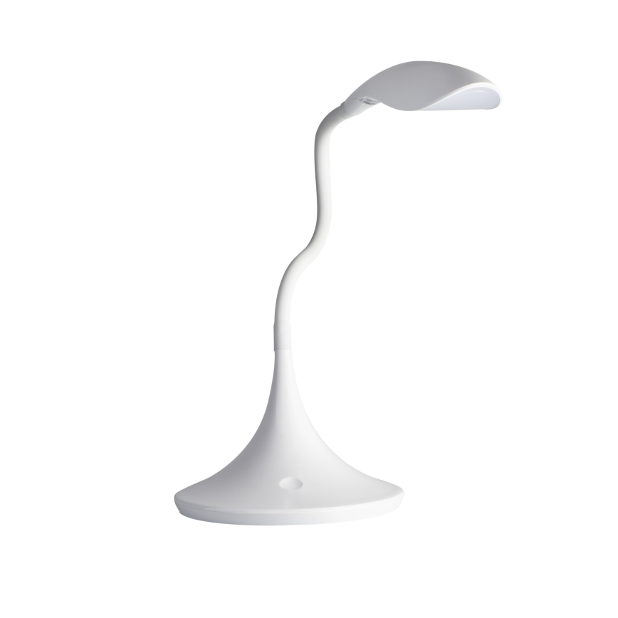 Candeeiro de mesa flexível regulável LED FRANCO LED/6,8W/230V branco