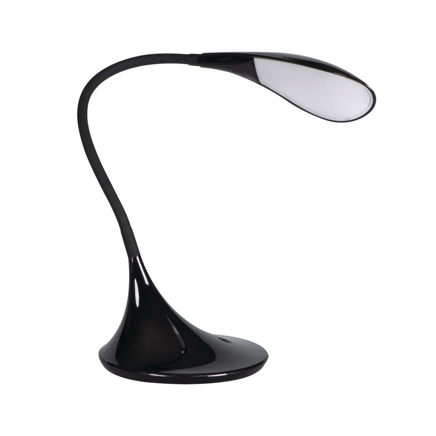 Candeeiro de mesa flexível regulável LED FRANCO LED/6,8W/230V preto