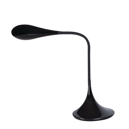 Candeeiro de mesa flexível regulável LED FRANCO LED/6,8W/230V preto