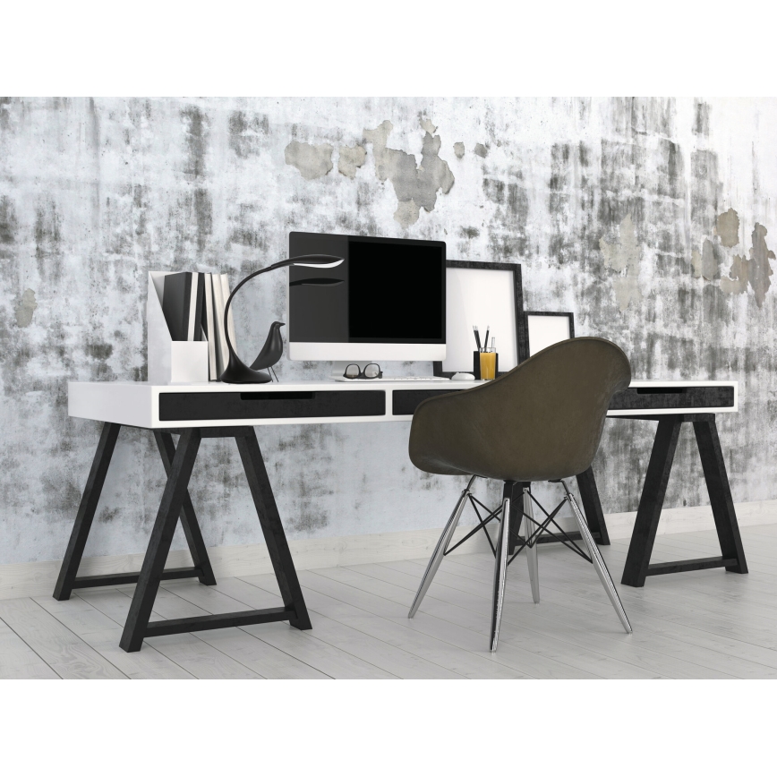 Lâmpada de mesa flexível LED regulável FRANCO LED/6,8W/230V preta