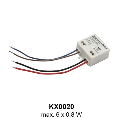 Luz noturna LED 1xLED/0,8W/12V