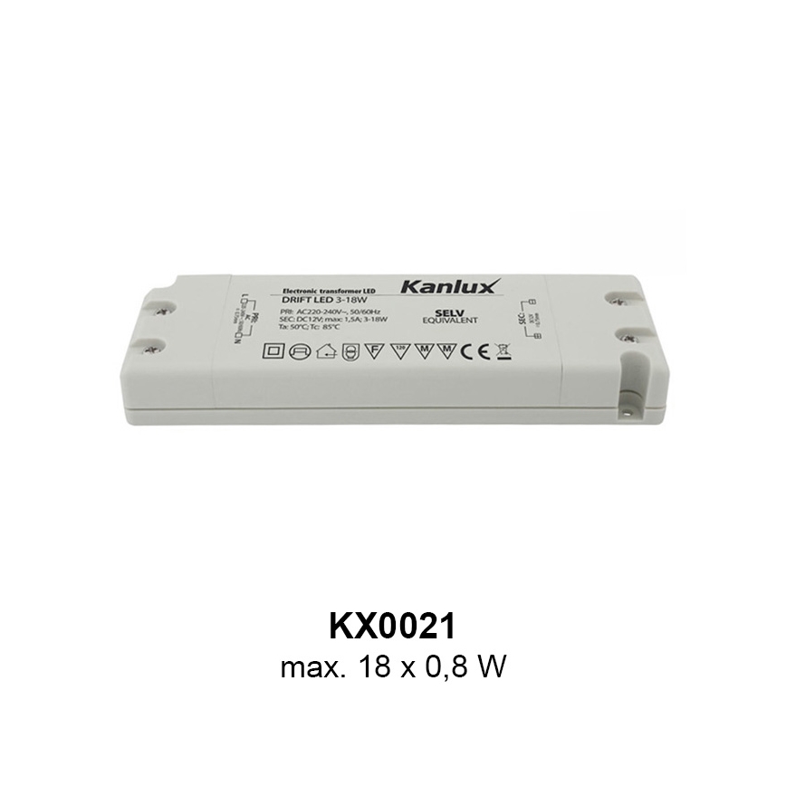 Luz noturna LED 1xLED/0,8W/12V