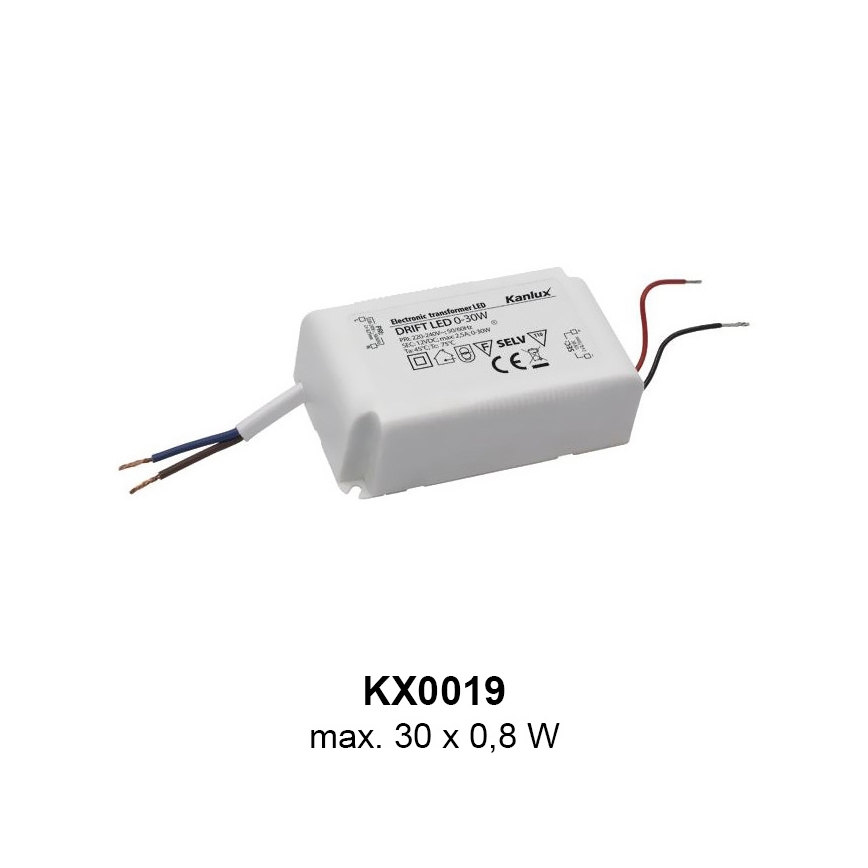 Luz noturna LED 1xLED/0,8W/12V