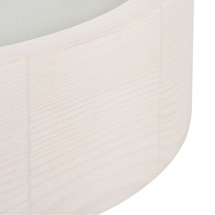 Iluminação de teto JASMIN 3xE27/20W/230V ø 47,5 cm carvalho branco