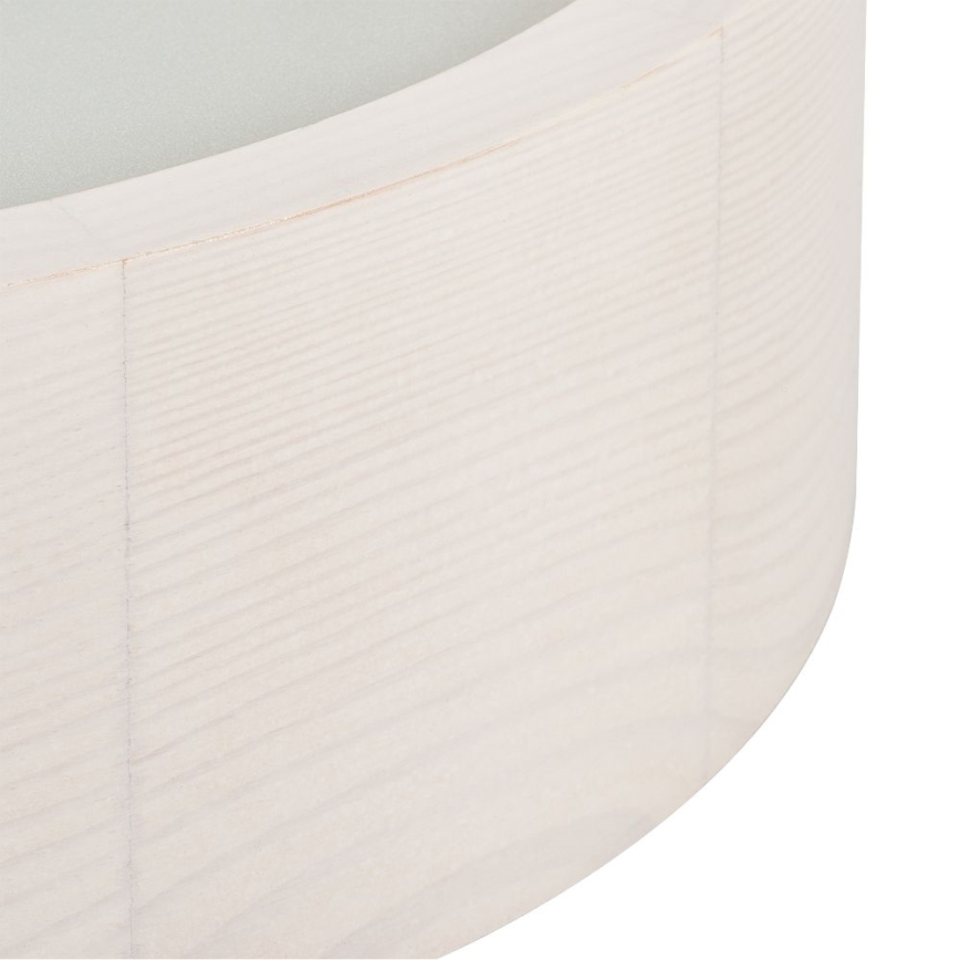 Iluminação de teto JASMIN 3xE27/20W/230V ø 47,5 cm carvalho branco