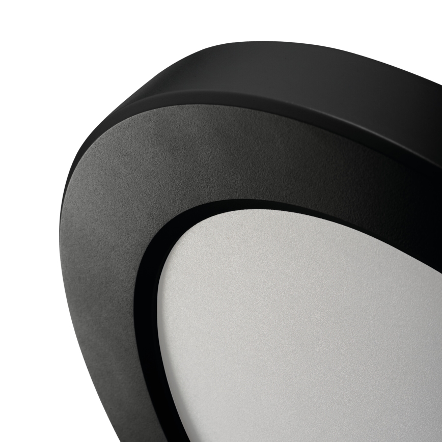 Candeeiro de teto LED com sensor de movimento 2em1 ERGA LED/17W/230V 3000/4000/6500K preto