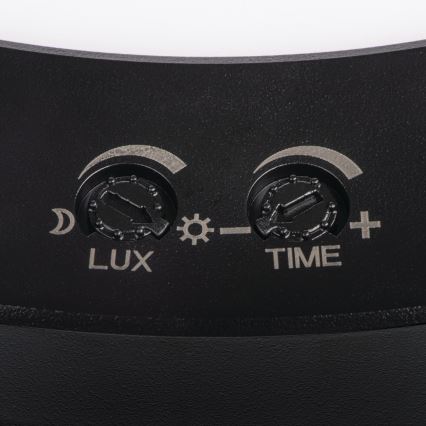 Candeeiro de teto LED com sensor de movimento 2em1 ERGA LED/17W/230V 3000/4000/6500K preto