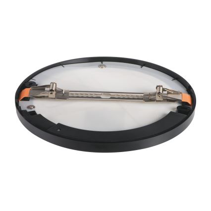 Candeeiro de teto LED com sensor de movimento 2em1 ERGA LED/17W/230V 3000/4000/6500K preto