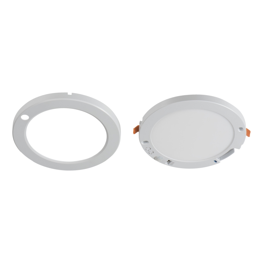 Candeeiro de teto LED com sensor de movimento 2em1 ERGA LED/17W/230V 3000/4000/6500K branco