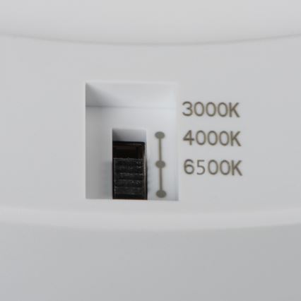 Candeeiro de teto LED com sensor de movimento 2em1 ERGA LED/17W/230V 3000/4000/6500K branco