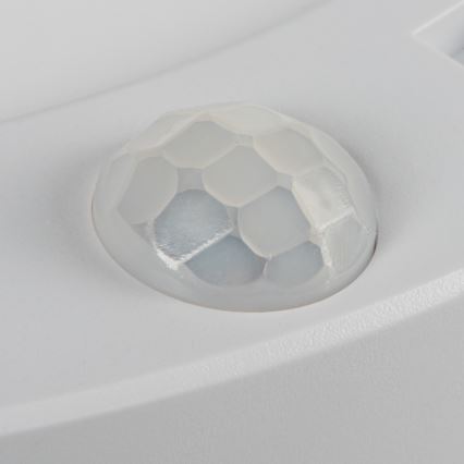 Candeeiro de teto LED com sensor de movimento 2em1 ERGA LED/17W/230V 3000/4000/6500K branco