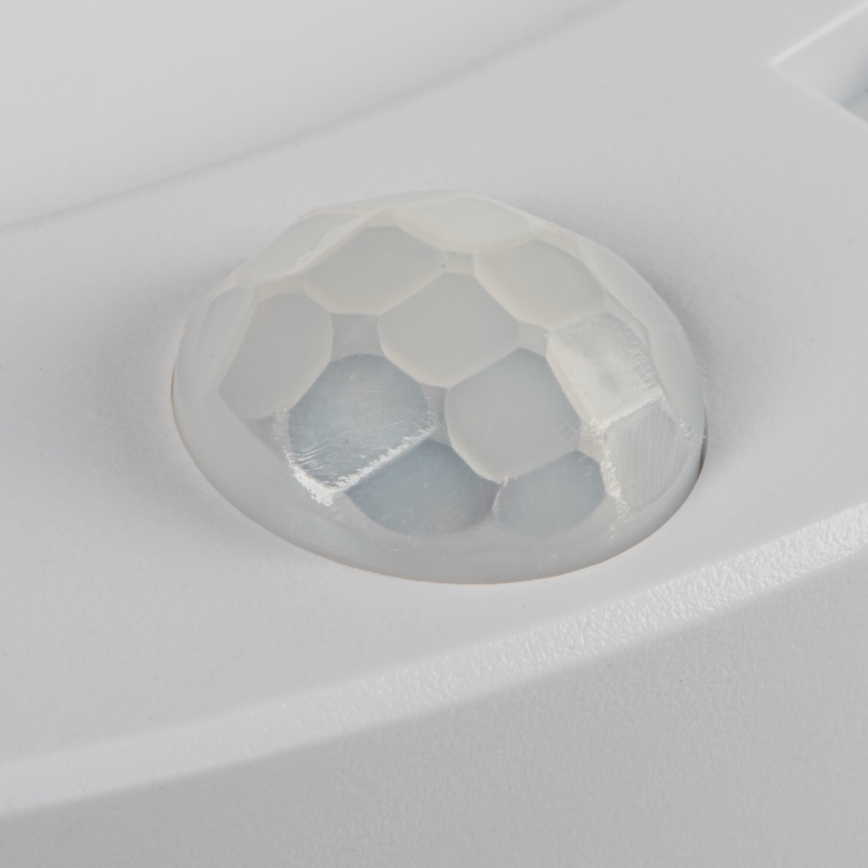 Candeeiro de teto LED com sensor de movimento 2em1 ERGA LED/17W/230V 3000/4000/6500K branco