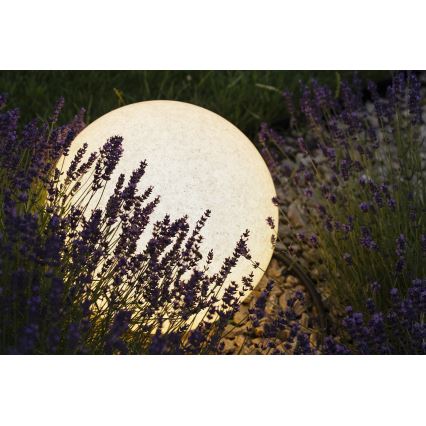 Candeeiro exterior STONO 1xE27/25W/230V diâmetro 30 cm IP65