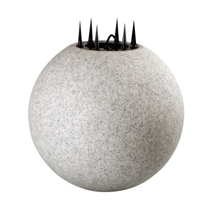 Candeeiro exterior STONO 1xE27/25W/230V diâmetro 30 cm IP65