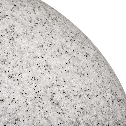 Candeeiro exterior STONO 1xE27/25W/230V diâmetro 30 cm IP65