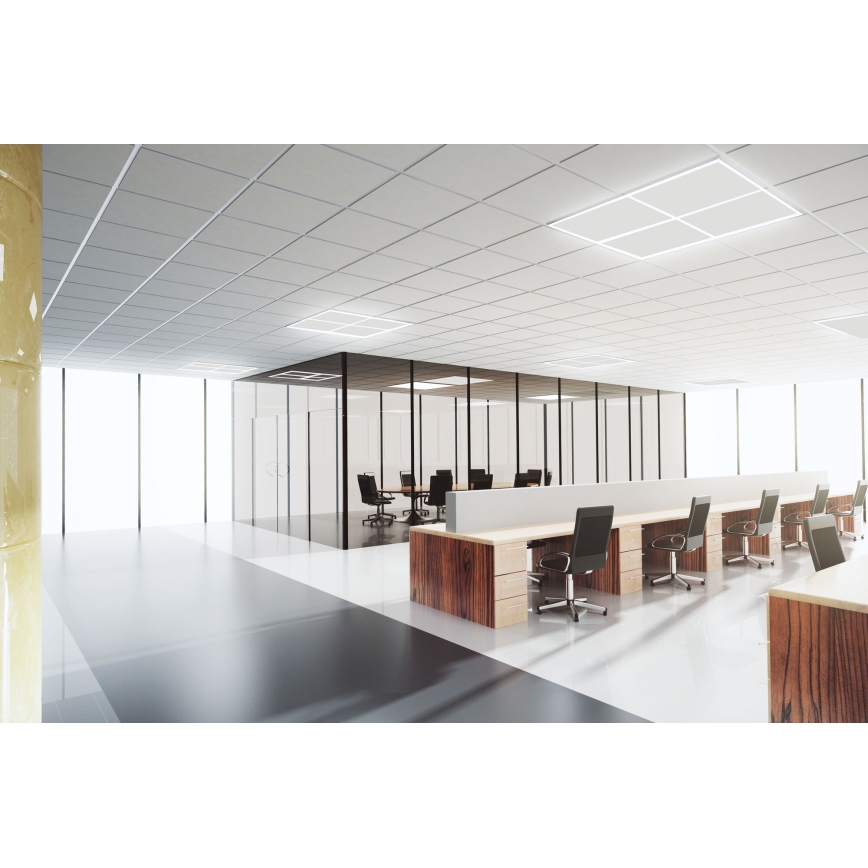 Armação LED embutida AVAR LED/32W/230V 4000K UGR&lt;19 59,5x59,5 cm