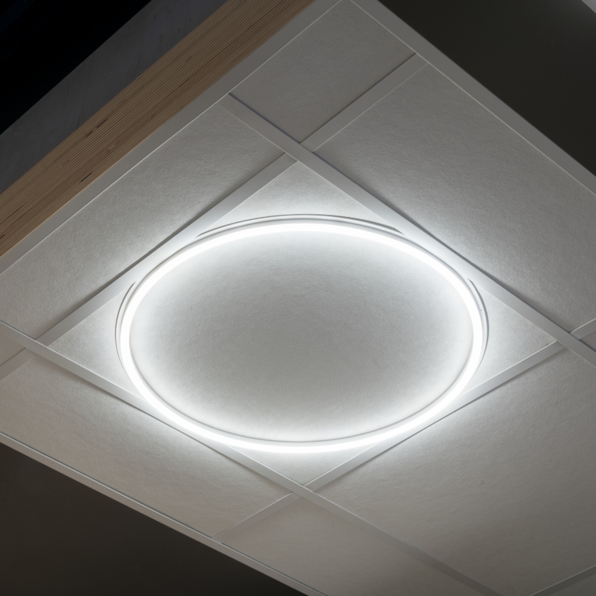 Armação LED embutida AVAR LED/40W/230V 4000K diâmetro 59 cm