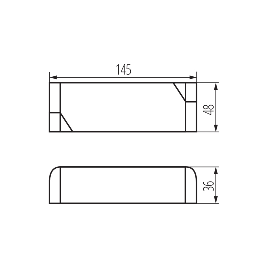 Transformador elétrico 0-30W/230V/12V DC