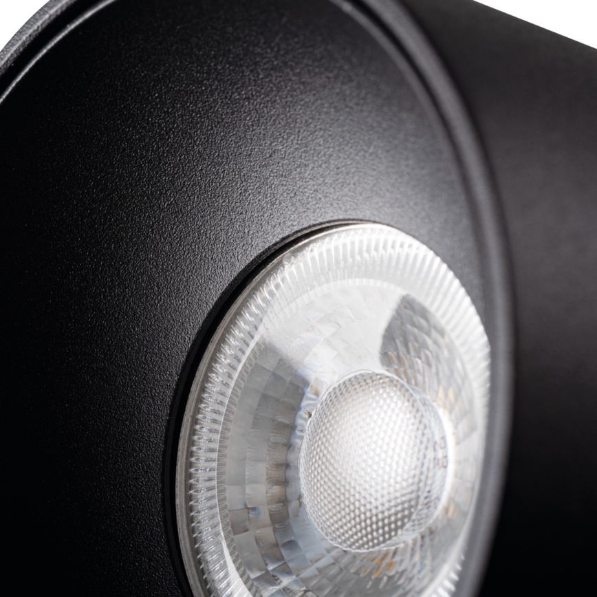 Iluminação de teto RITI 1xGU10/25W/230V preta