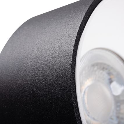 Iluminação embutida MINI RITI 1xGU10/25W/230V preta/branca