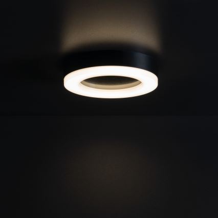 Iluminação de teto exterior LED TURA LED/15W/230V 4000K IP54 preto