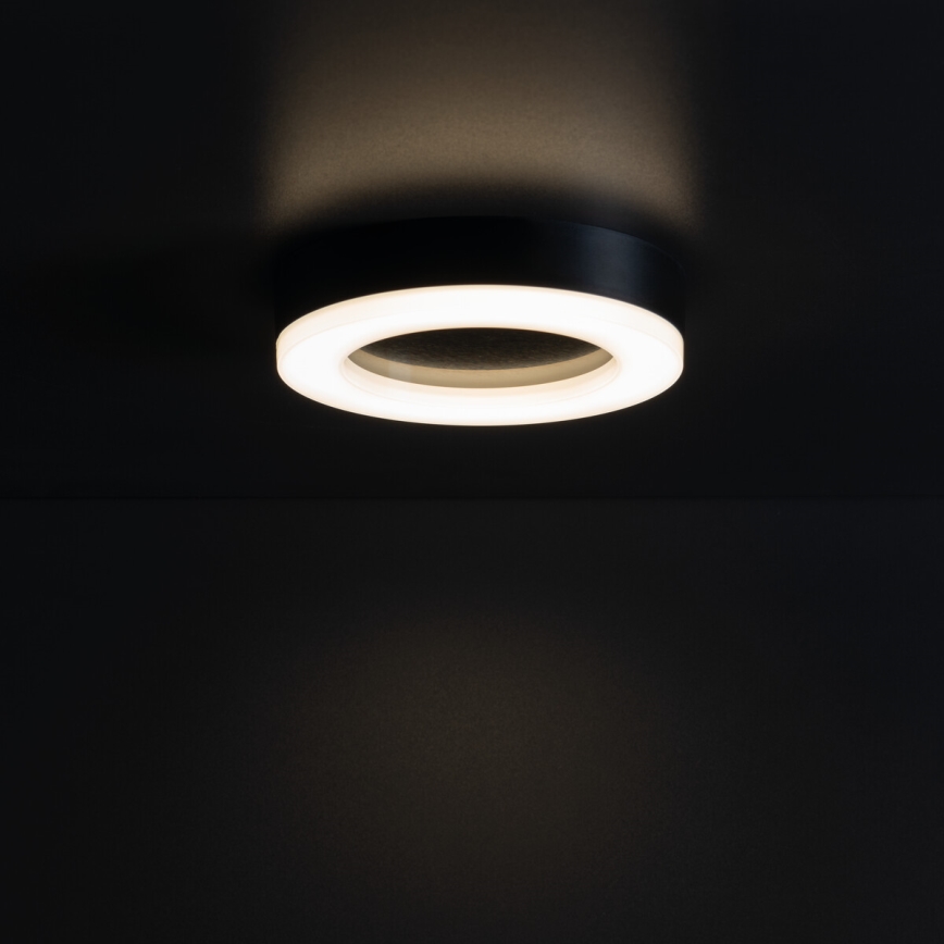 Iluminação de teto exterior LED TURA LED/15W/230V 4000K IP54 preto