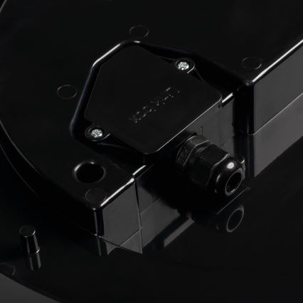 Iluminação de teto exterior LED TURA LED/24W/230V 4000K IP54 preto
