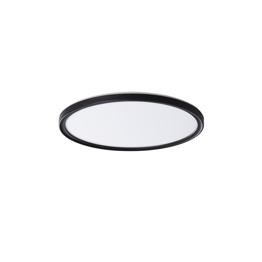 Iluminação de teto para casa de banho LED AZPO LED/11,8W/230V diâmetro 22,5 cm IP54 preto