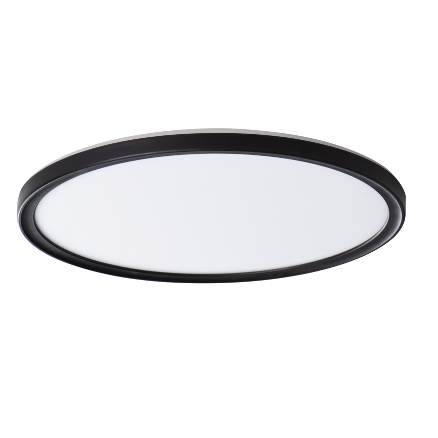 Iluminação de teto para casa de banho LED AZPO LED/22W/230V diâmetro 42 cm IP54 preto