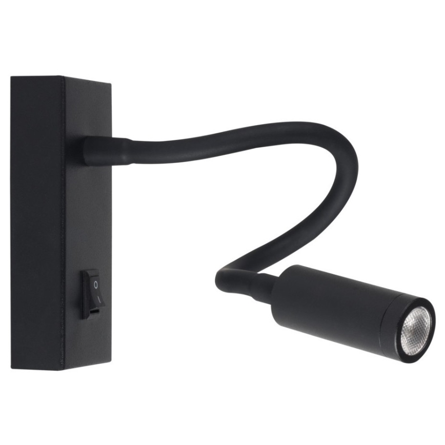 Candeeiro de parede LED TONIL LED/2,7W/230V preto
