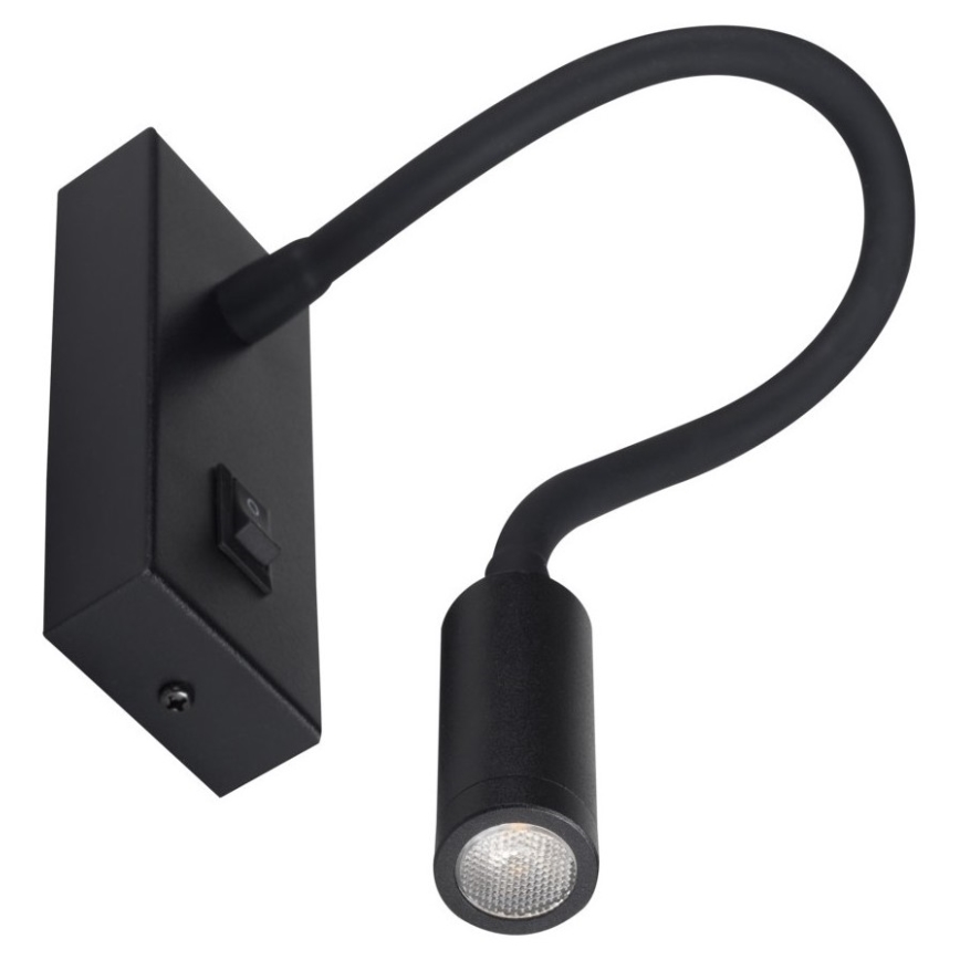Candeeiro de parede LED TONIL LED/2,7W/230V preto