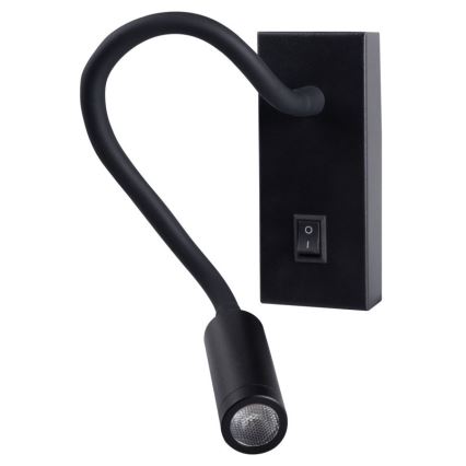Candeeiro de parede LED TONIL LED/2,7W/230V preto