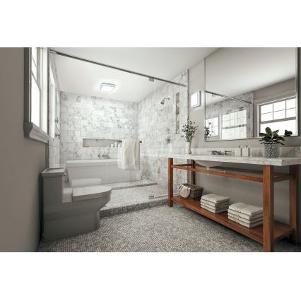 Iluminação fixa LED BENO LED/18W/230V 3000K branca IP54