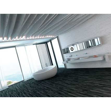 Iluminação de espelho de casa de banho LED ASTIM LED/12W/230V IP44 preto
