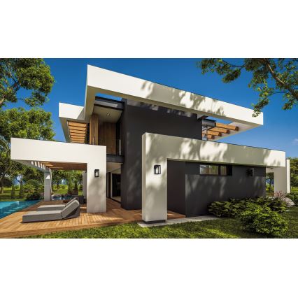 Iluminação de parede exterior com sensor VIMO 1xE27/15W/230V IP44