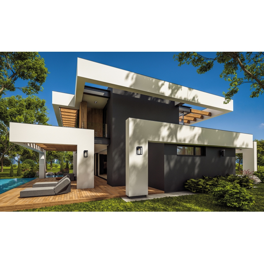 Iluminação de parede exterior com sensor VIMO 1xE27/15W/230V IP44