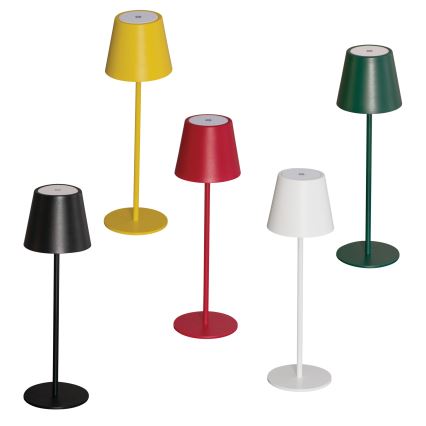 LED Candeeiro de mesa recarregável com regulação INITA LED/1,2W/1800 mAh IP54 verde