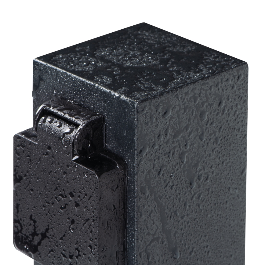 Coluna exterior com tomada NASTO 2Z Type E 230V IP44 antracite