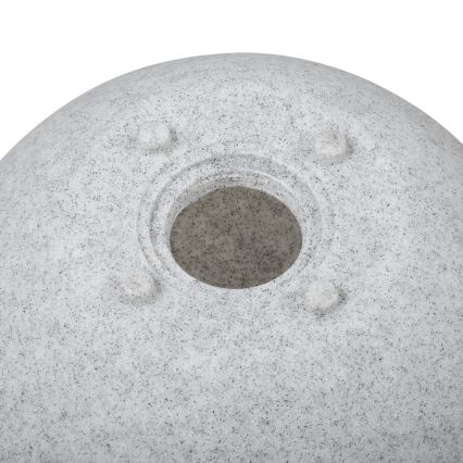 Candeeiro exterior STONO 1xE27/25W/230V diâmetro 39 cm IP65